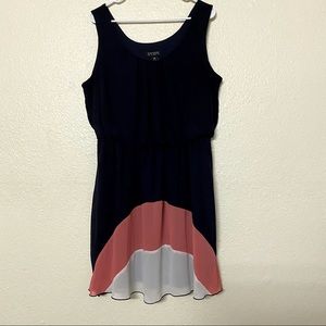 Enfocus Women size 16 navy blue dress